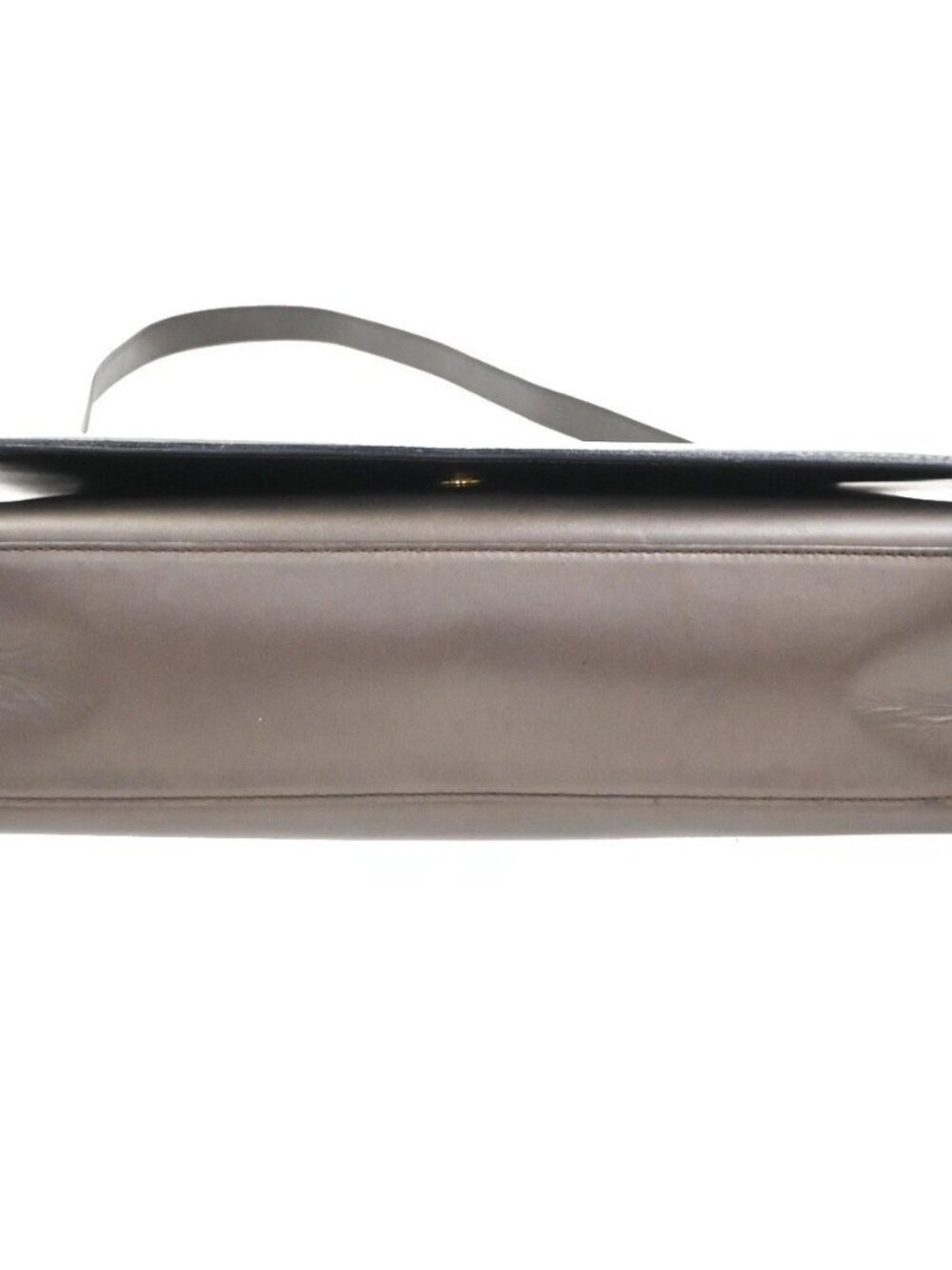 GUCCI Logo Shoulder Hand Bag Leather 001 2058 Brown GHW Italy 62YH897 - Picture 5 of 16